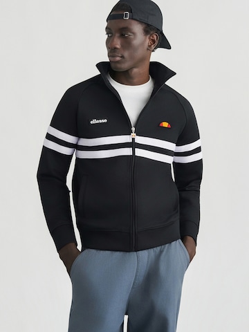 ELLESSE Sweatjacke 'Rimini' in Schwarz: Vorderseite