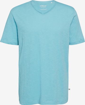 T-Shirt s.Oliver en bleu : devant
