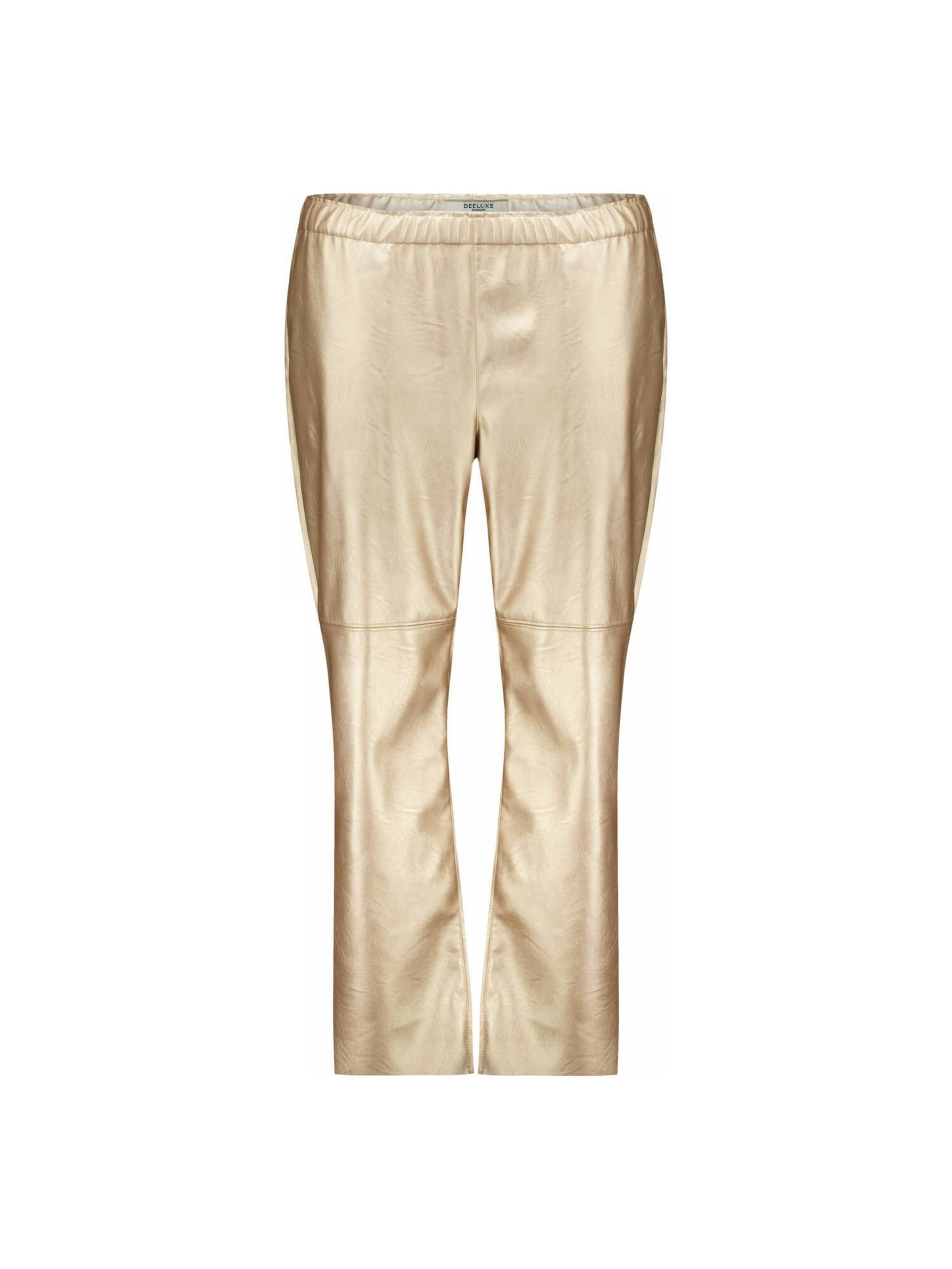 Deeluxe Regular Broek 'Sajama' in Goud: voorkant