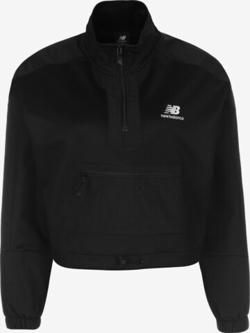 Veste mi-saison new balance en noir : devant