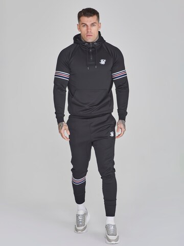 SikSilk Sweatshirt in Schwarz