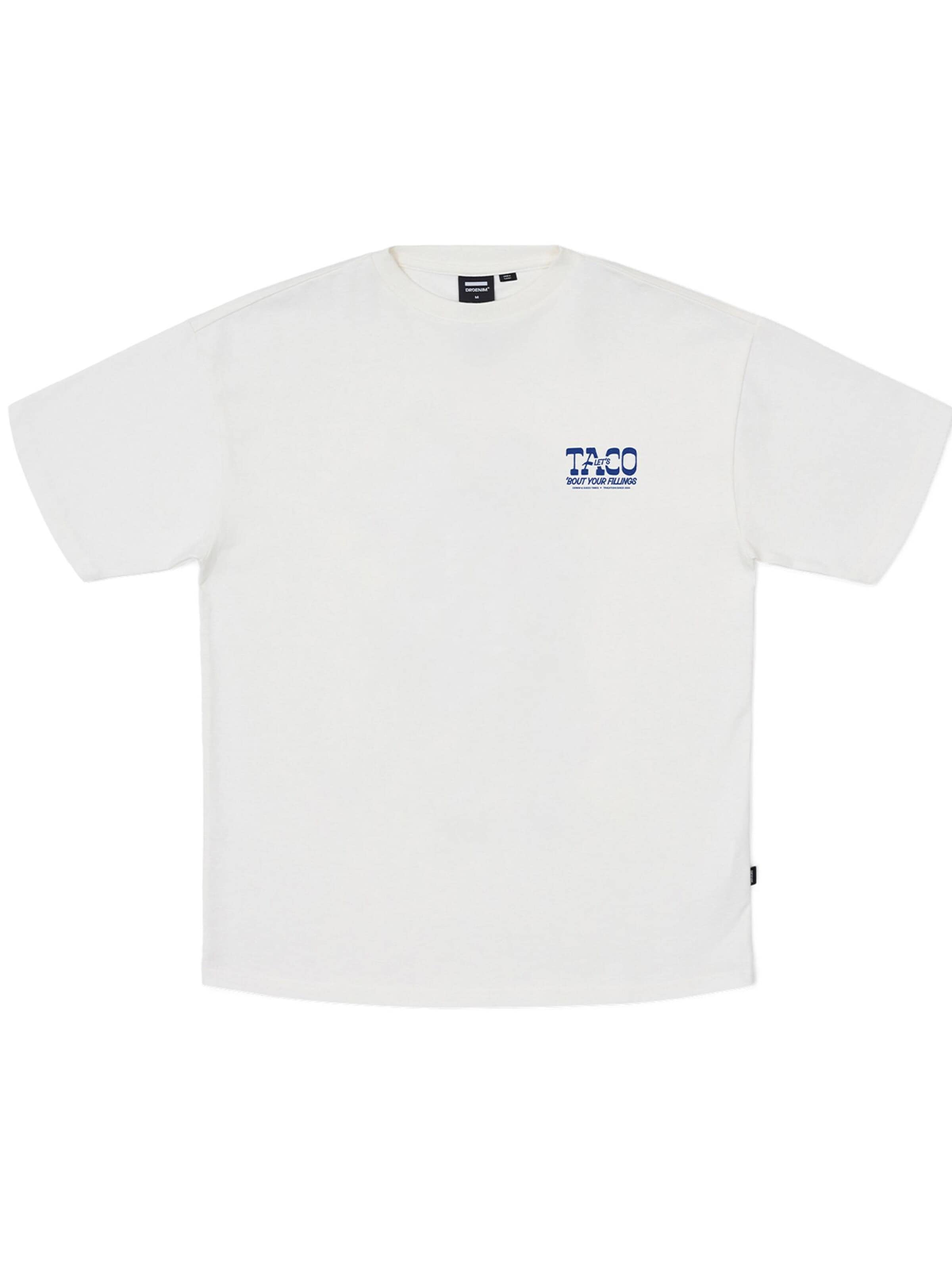 Dr. Denim Shirt 'Trooper' in White: front