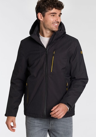 KILLTEC Performance Jacket in Black: front