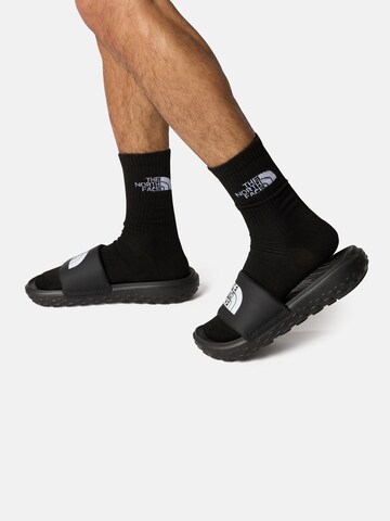 THE NORTH FACE - Sapato aberto 'M NEVER STOP CUSH SLIDE' em preto