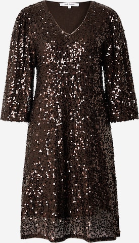Robe de cocktail 'Audrey' Soft Rebels en marron : devant