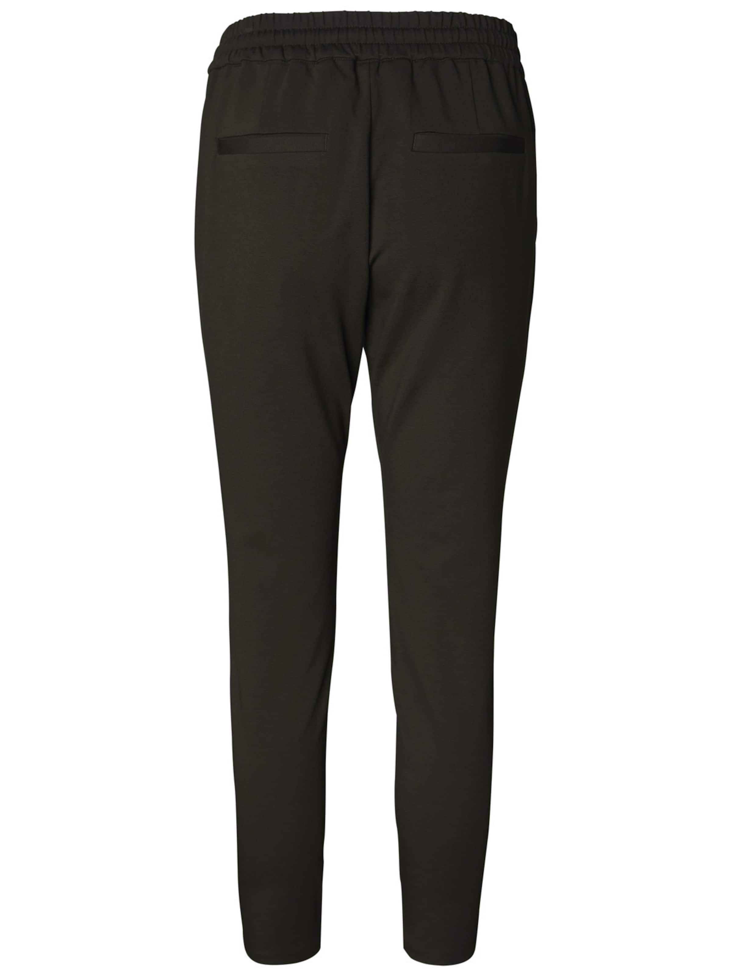 VERO MODA Tapered Pleat-Front Pants 'Eva' in Green