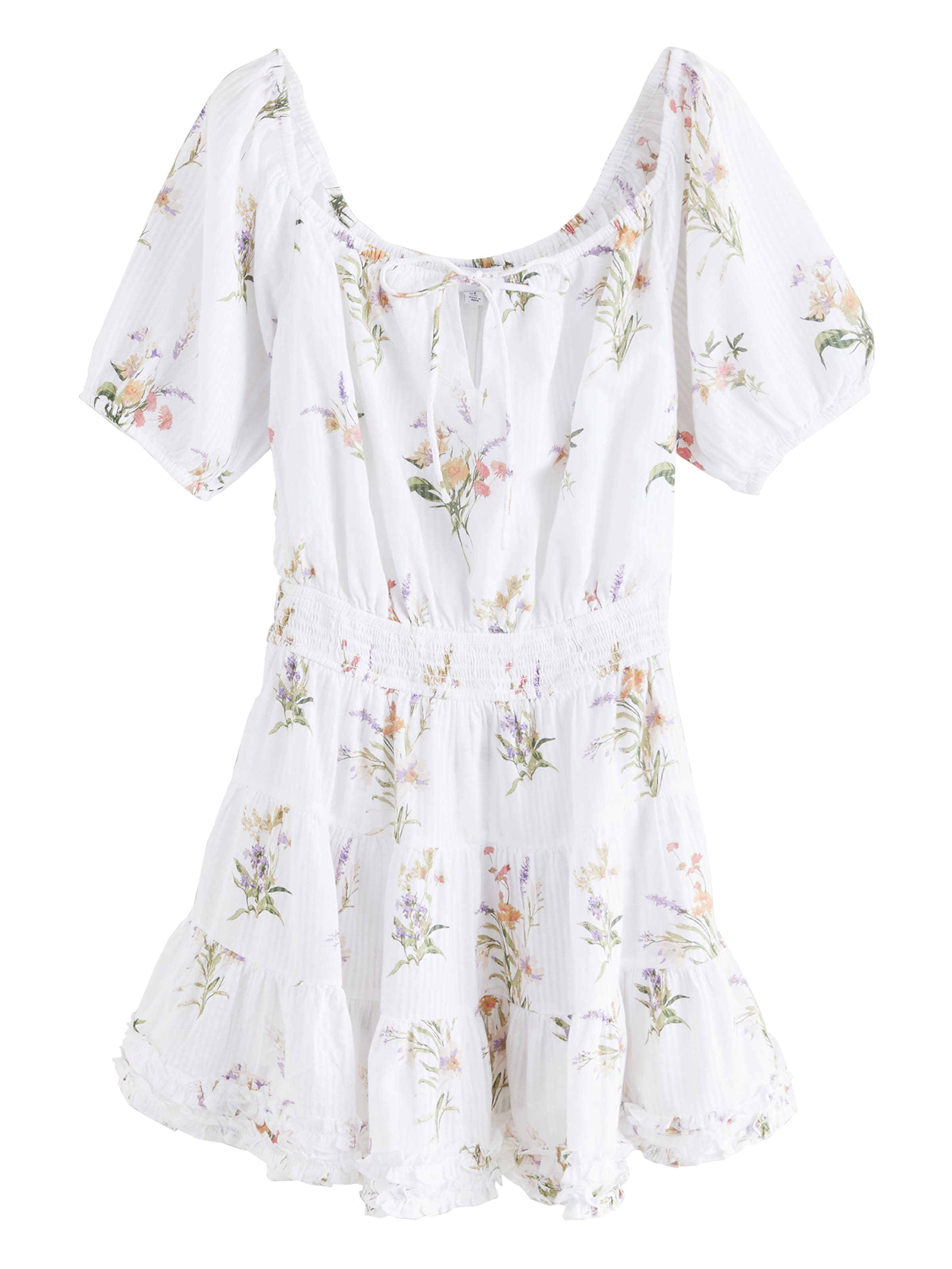 Robe d’été Next en blanc : devant