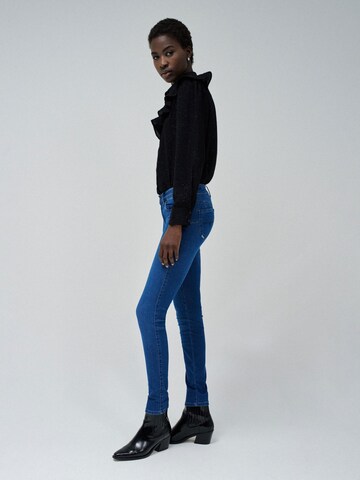 Salsa Jeans Skinny Jeans 'Wonder' in Blauw