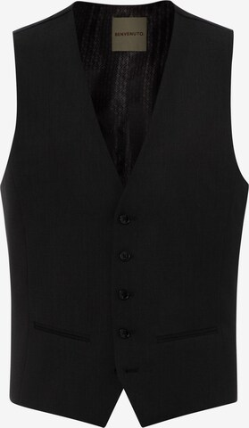 BENVENUTO Suit Vest 'Enzo' in Black: front