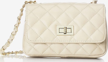 CHICCA BORSE Schoudertas in Beige: voorkant