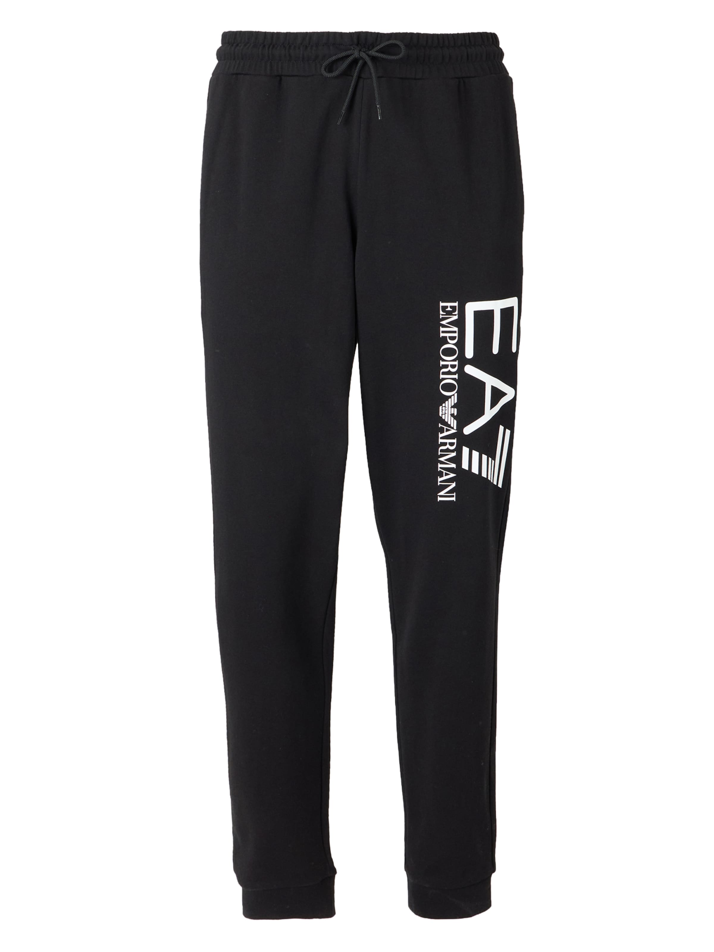juoda EA7 Emporio Armani Standartinis Kelnės: priekis