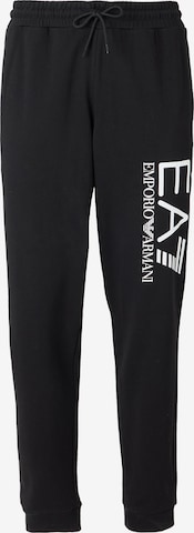 juoda EA7 Emporio Armani Standartinis Kelnės: priekis