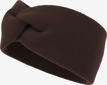 styleBREAKER Headband 'Feinstrick Stirnband Twist Knoten' in Brown: front