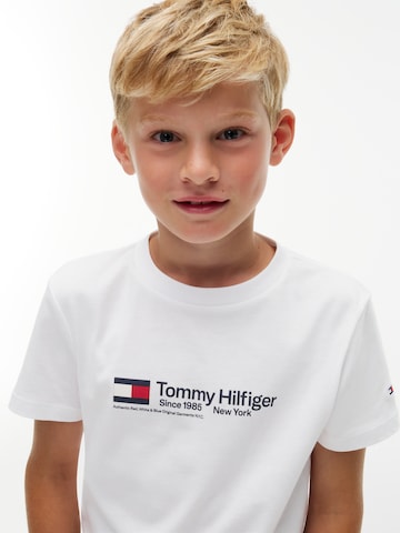 TOMMY HILFIGER Shirt 'BRAND LOVE' in Wit