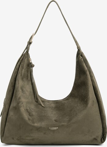 Borsa a spalla 'Borsa a Spalla Donna Diana&Co Poliestere Chiusura Zip' di Diana&Co. in verde: frontale