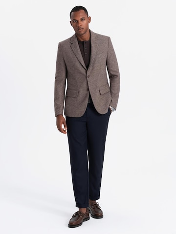 Ombre Regular fit Kavaj i brun