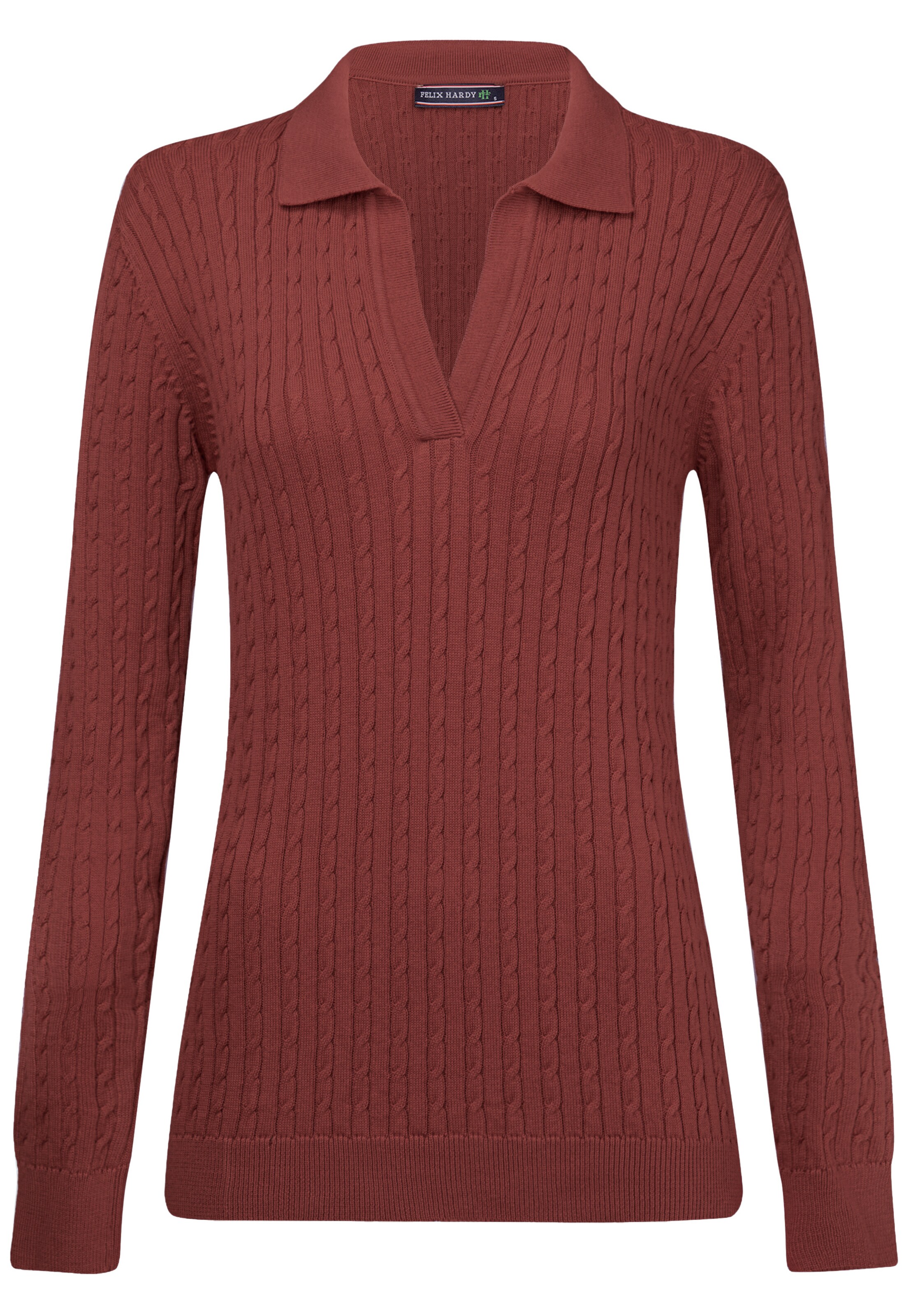 Felix Hardy Pullover in Braun: Vorderseite