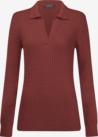 Pull-over Felix Hardy en marron : devant