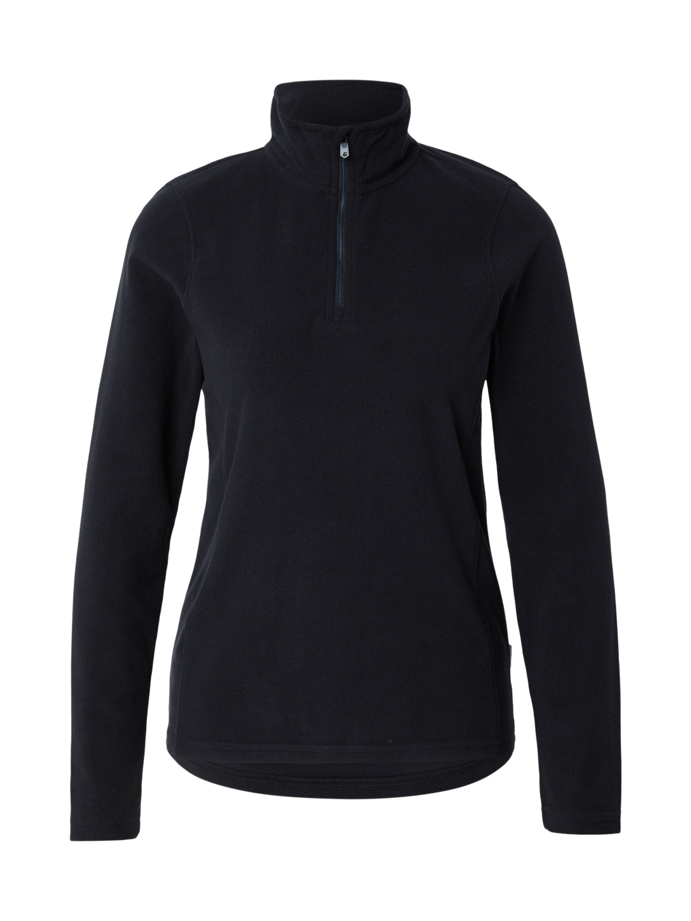 KILLTEC Спортен суитшърт в черно: отпред