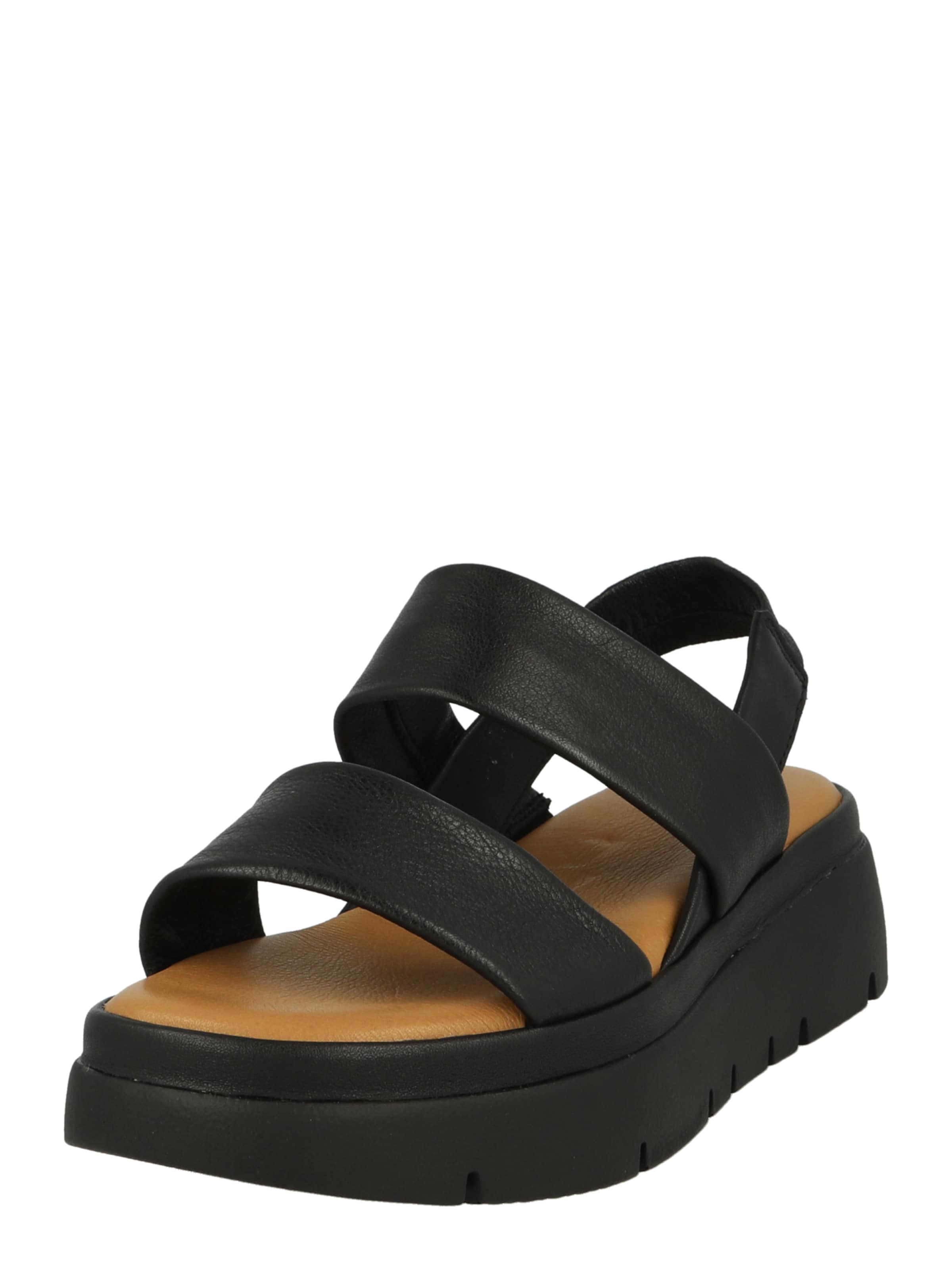 Dune LONDON Sandals 'Location' in Black: front