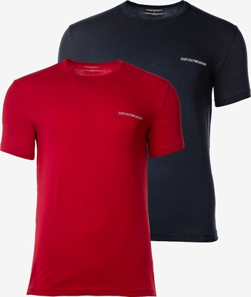 T-Shirt Emporio Armani en bleu : devant