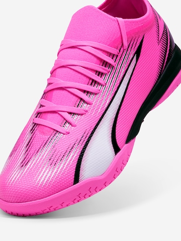 PUMA - Zapatillas de fútbol 'Ultra Match' en rosa