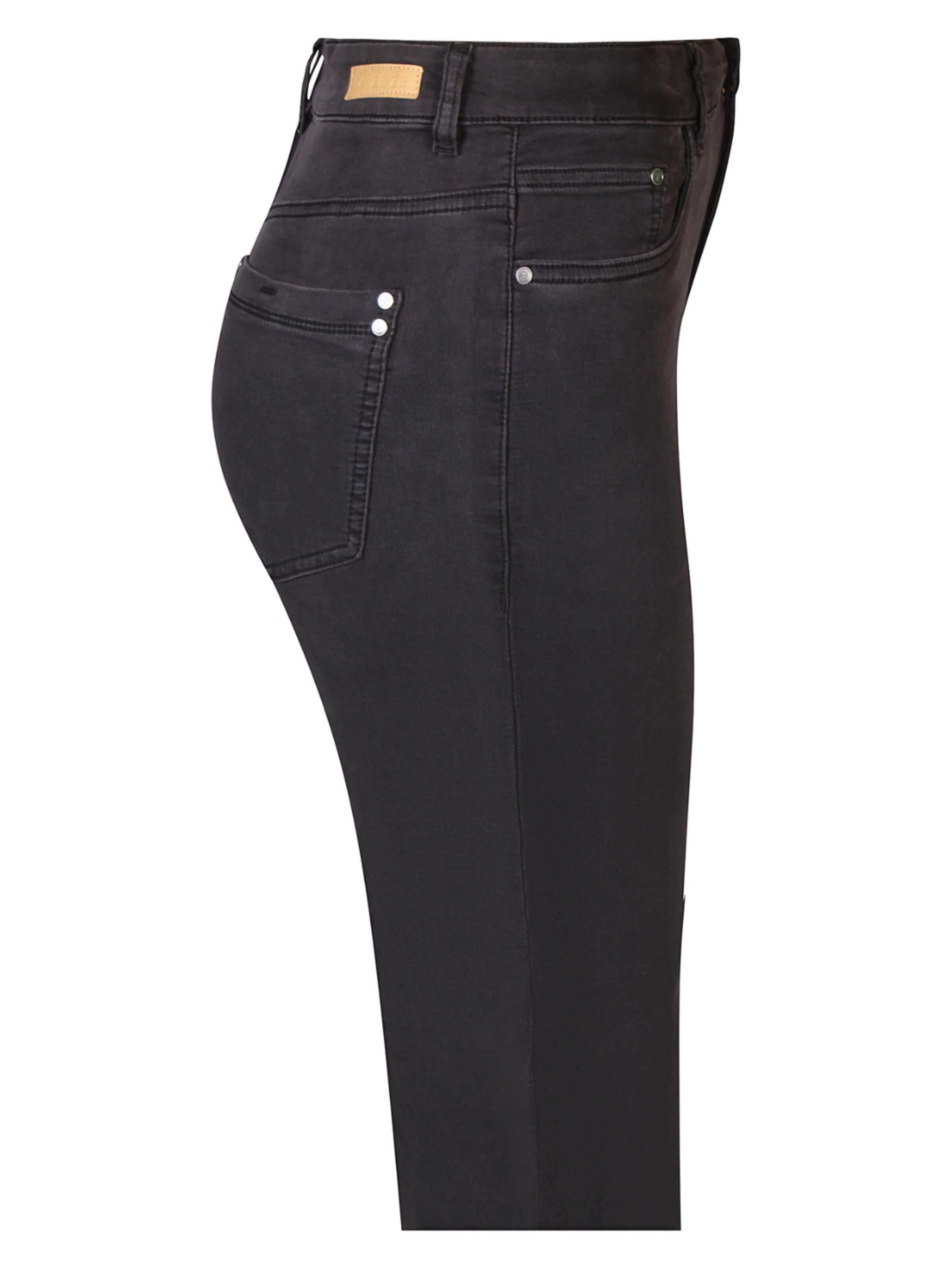 ze-ze Regular Trousers 'Ruby 026' in Black