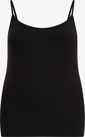 WE Fashion Top in Black: front