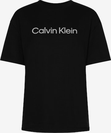 Calvin Klein Performance T-Shirt Boyfriend Gym in Schwarz: predná strana