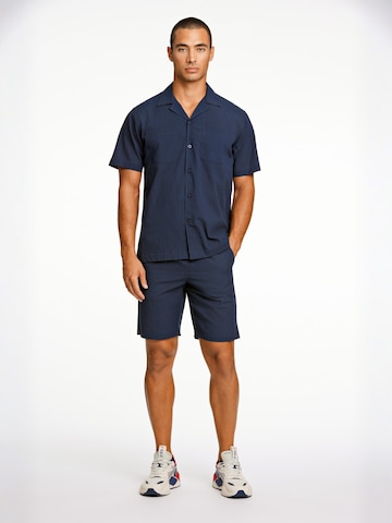 Lindbergh Regular Broek in Blauw