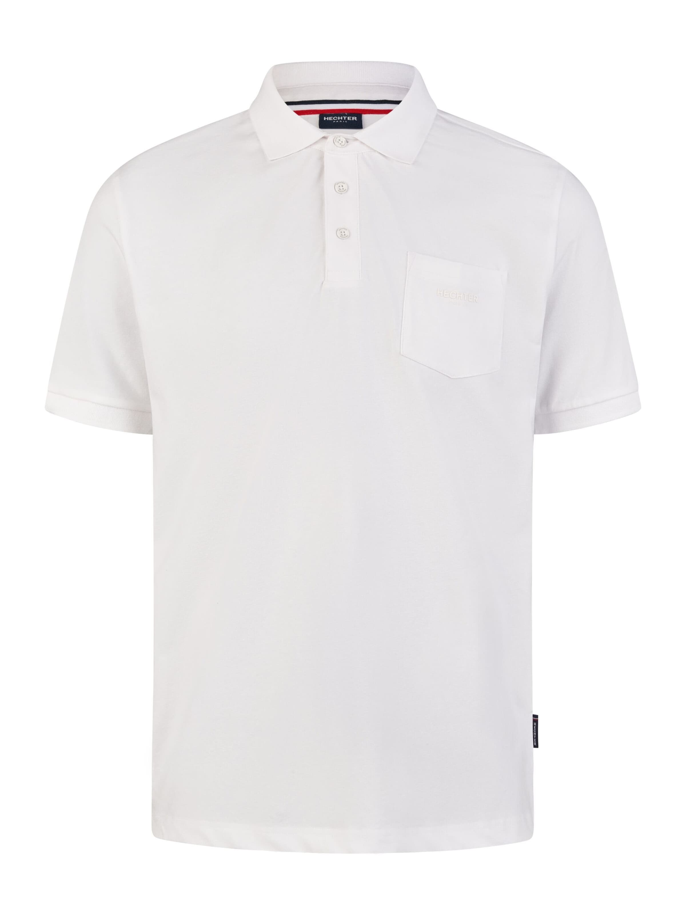 T-Shirt HECHTER PARIS en blanc : devant