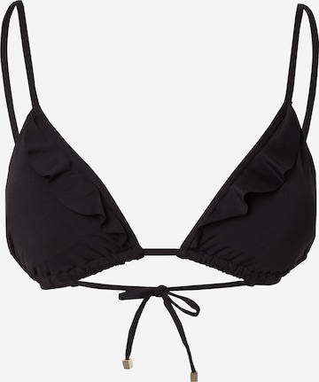 Women' SecretTrokutasti Bikini gornji dio - crna boja: prednji dio