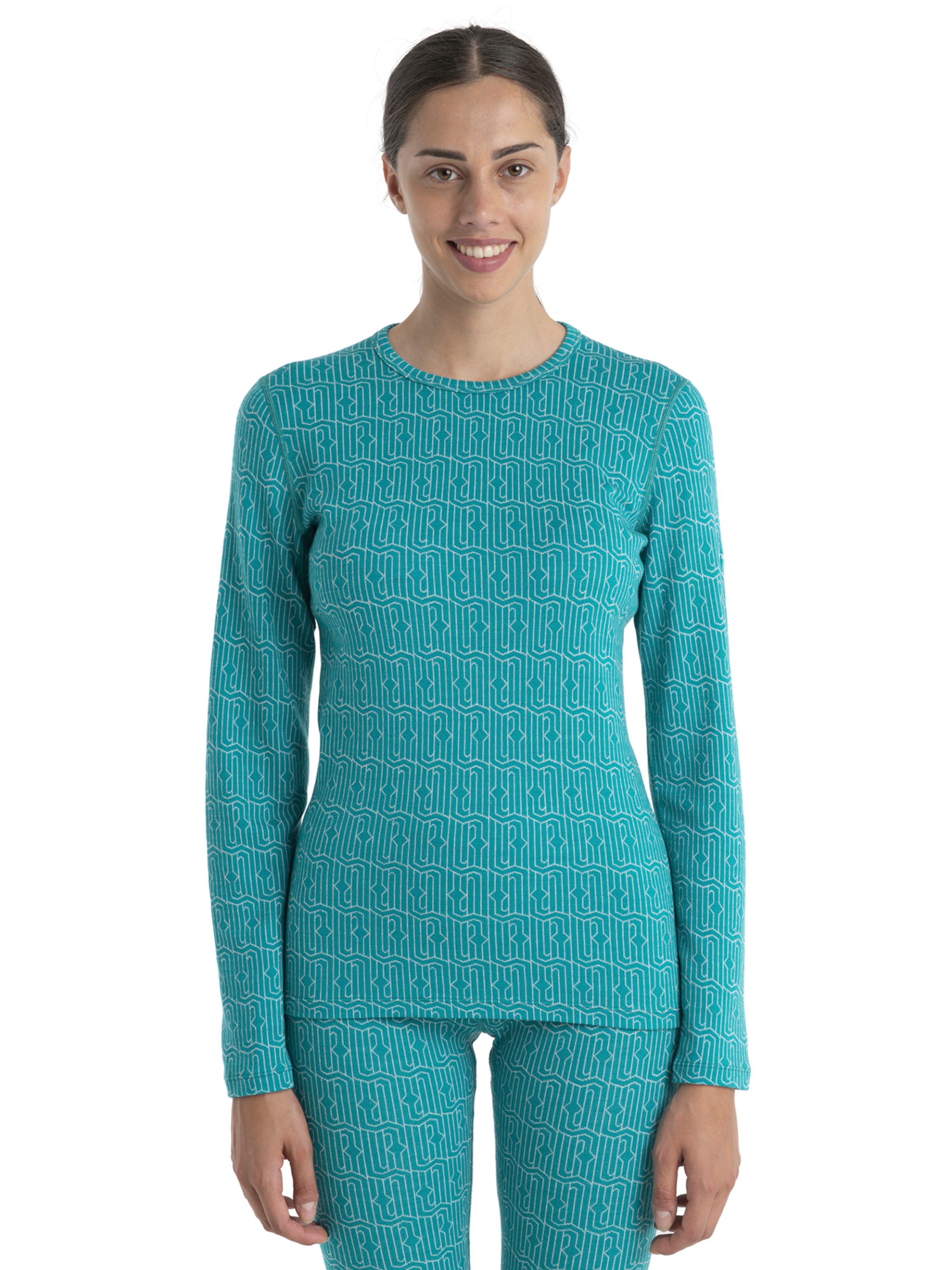 ICEBREAKER Funktionsshirt 'Herenga' in Grün: Vorderseite