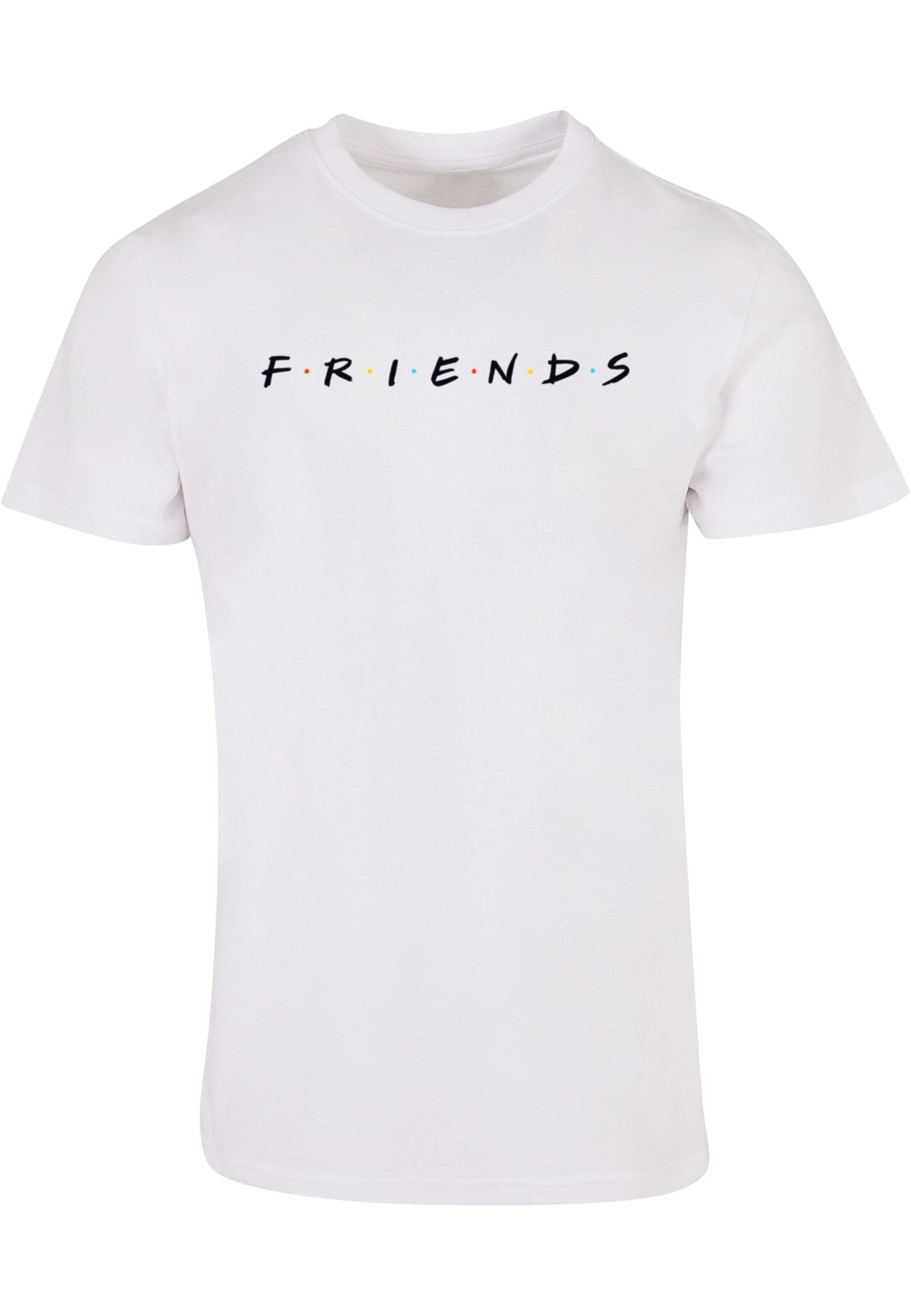 ABSOLUTE CULT T-shirt 'Friends' i vit: framsida
