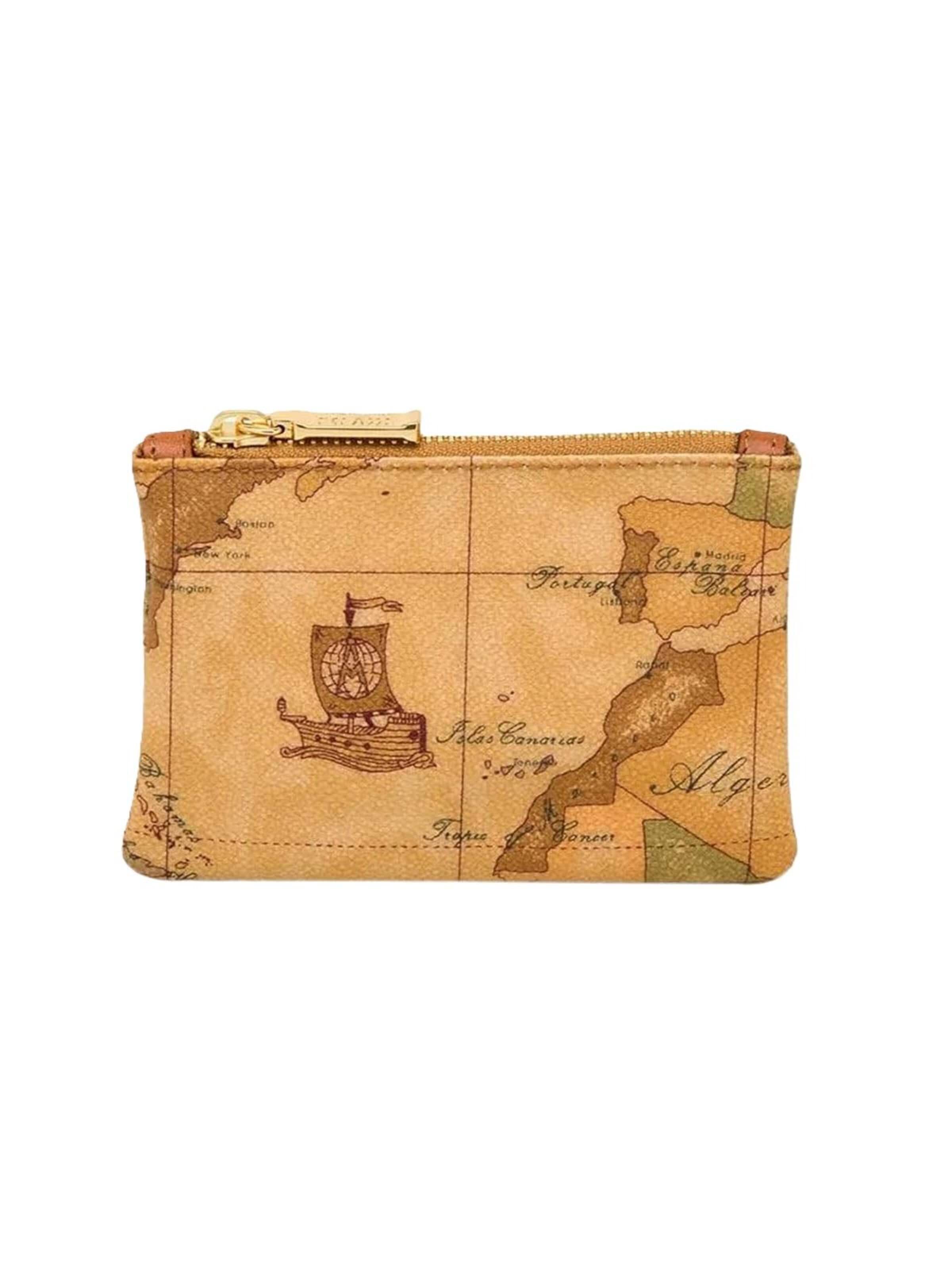 Portachiavi 'CM001' di Alviero Martini in beige: frontale