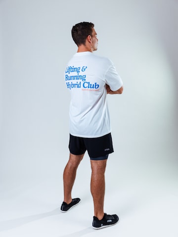 Lifters Oversizeshirt 'Hybrid Club Sport Unisex' in Weiß