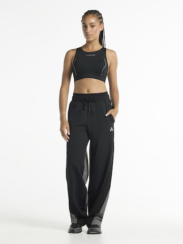 melns A-Game Platas staras Bikses 'Lifewear'
