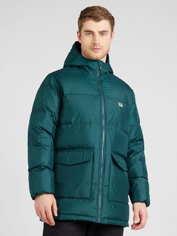 LEVI'S ® Χειμερινό μπουφάν 'Telegraph Mid Jacket 2.0' σε πράσινο: μπροστά