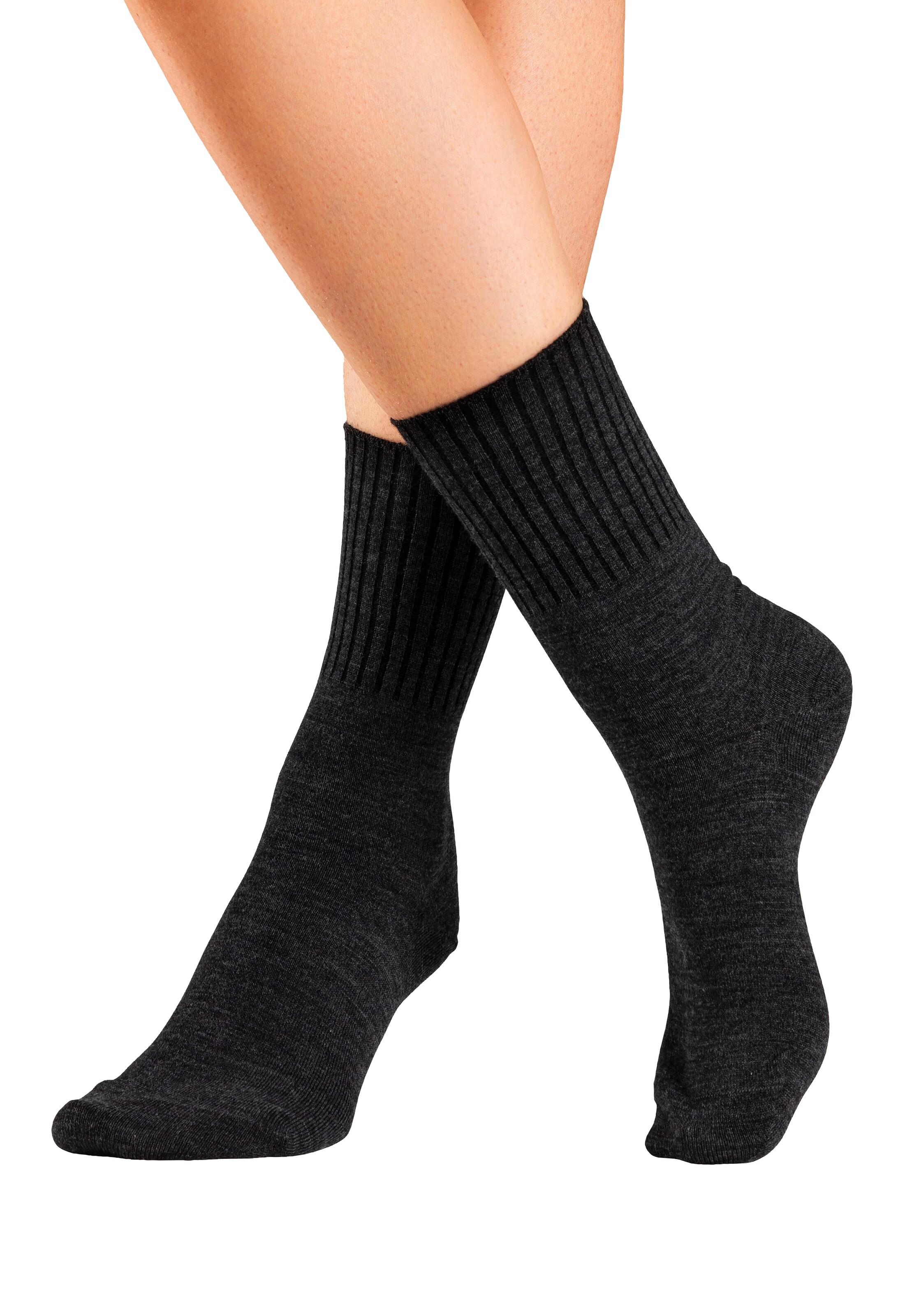 LAVANA Socken in Schwarz