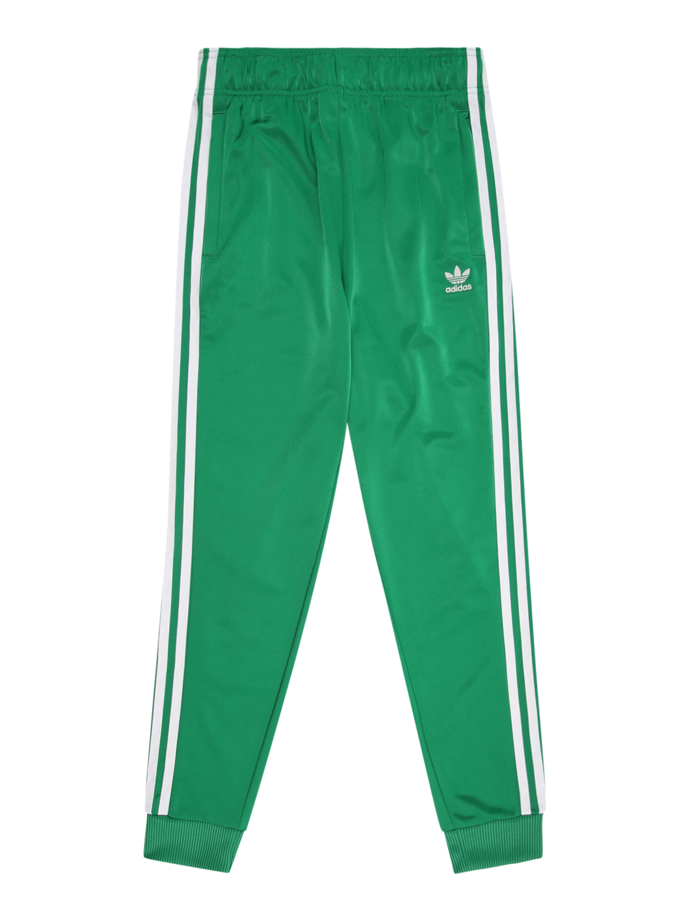 ADIDAS ORIGINALS - Tapered Pantalón 'Adicolor' en verde: frente
