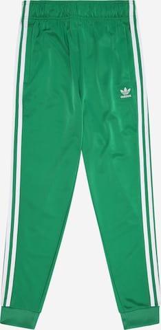 Pantaloni 'Adicolor' di ADIDAS ORIGINALS in verde: frontale