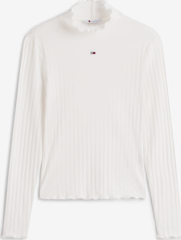 Tricou de la Tommy Jeans pe alb: față
