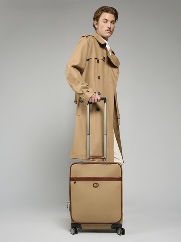 The Bridge Trolley in Beige: front