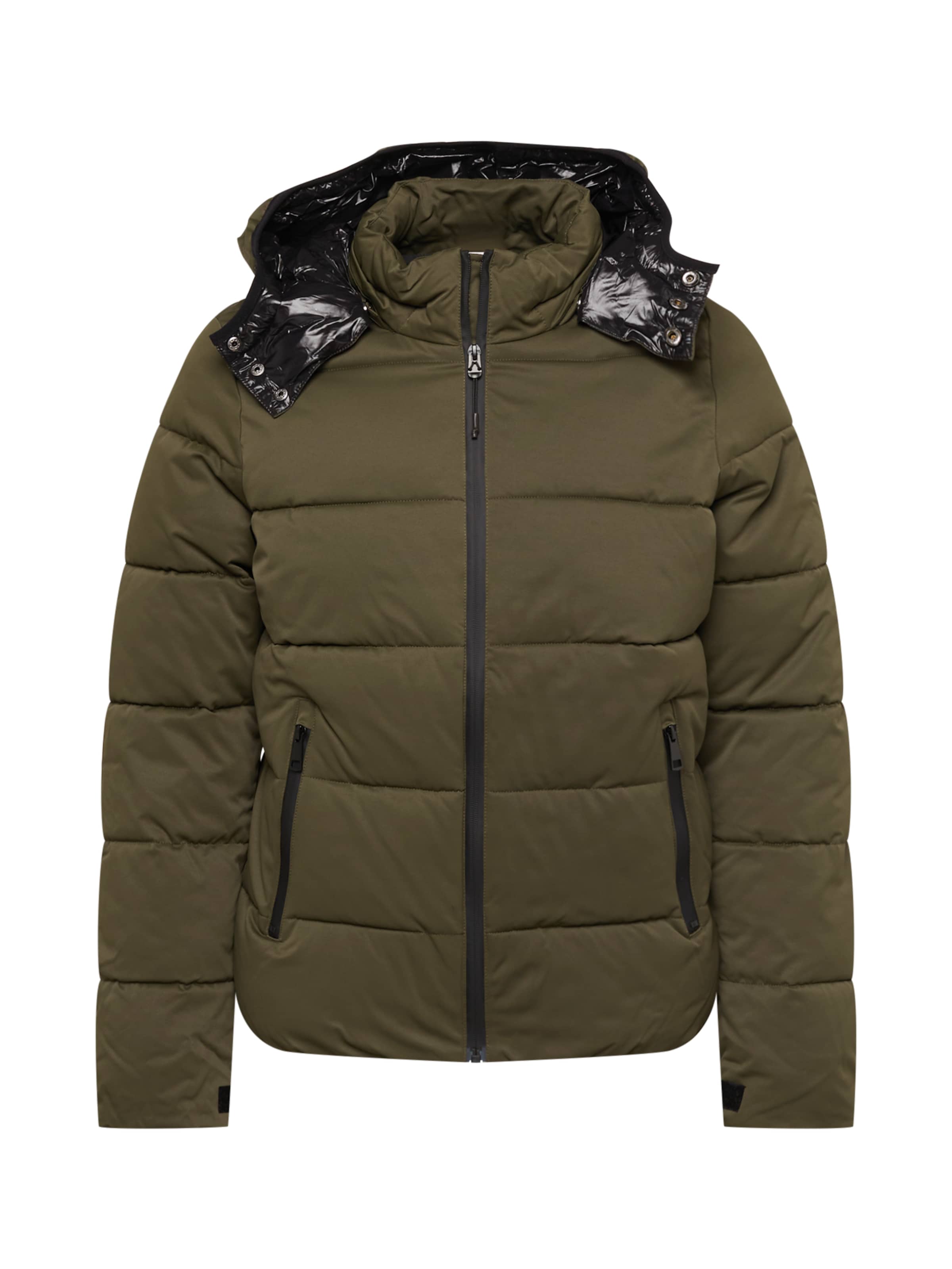 s.Oliver Winterjacke in Grün: Vorderseite