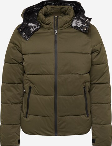 s.Oliver Winter Jacket in Green: front