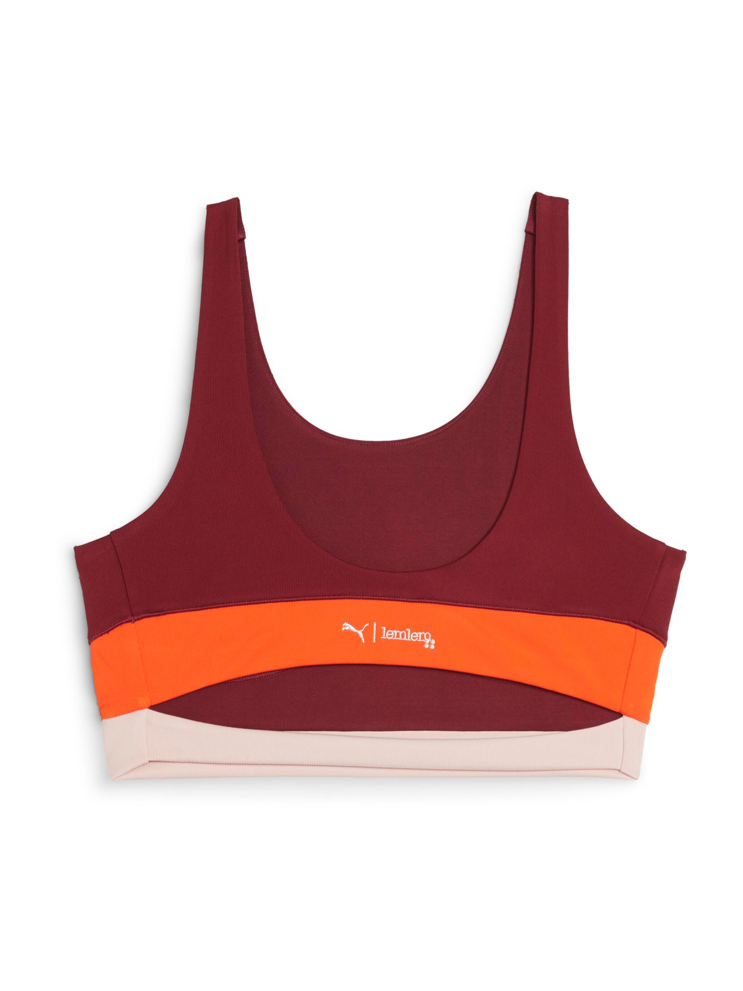 PUMA Õlapaelteta topp Spordirinnahoidja, värv pruun