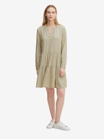 TOM TAILOR Shirt Dress in Green