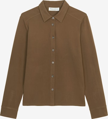 Marc O'Polo Blouse in Brown: front