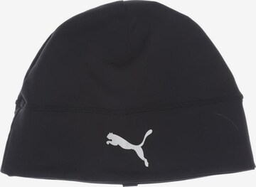 PUMA Hat & Cap in One size in Black: front