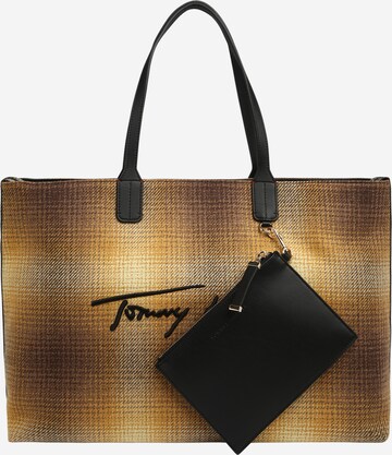 TOMMY HILFIGER Torba shopper w kolorze brązowy